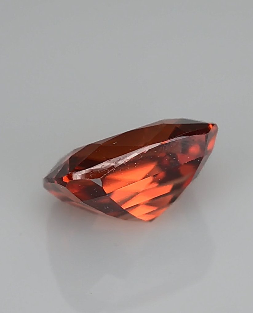 沒有保留價 橙色 鋯石  - 3.31 ct - 國際有色寶石協會 (ICA GemLab) #2.1