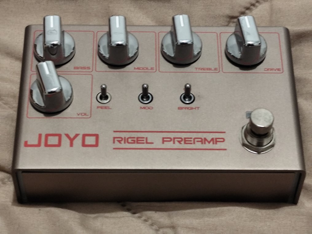 Joyo, Rigel Preamp, Pedal Pre-Amplificador Compacto - Pedale effetti  (Senza prezzo di riserva) #3.2