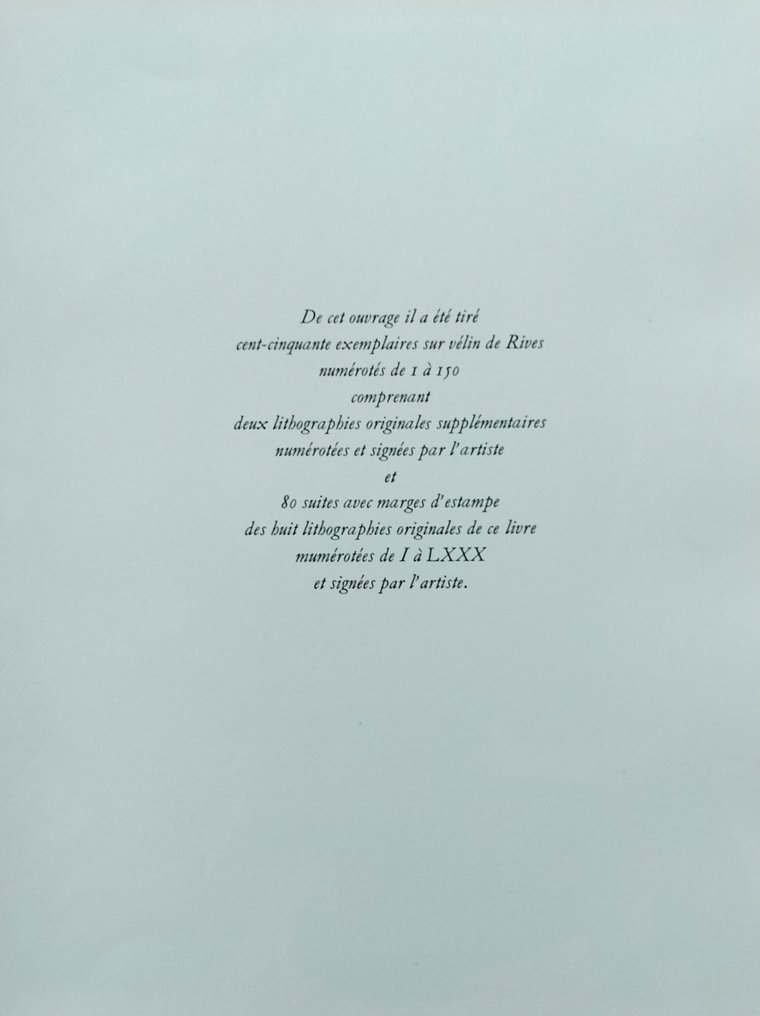 Joan Miro - Joan Miró Lithographe III. - 1977 #3.2
