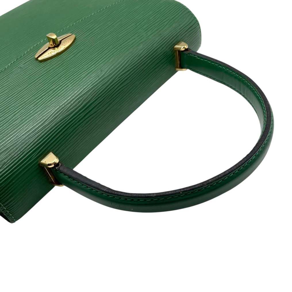 Louis Vuitton - Malesherbes Handbag in Epi Leather (Vert Bornéo) - Τσάντα #4.3