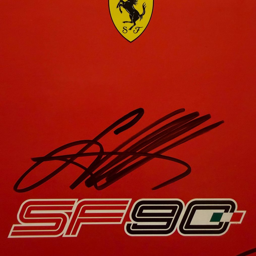 Ferrari - Sebastian Vettel - Charles Leclerc - 2019 - Eventprogram  #2.1