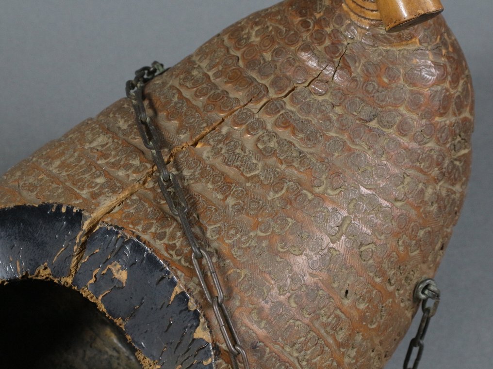 花道花瓶 - Ikebana花瓶竹子悬挂船形 - 日本 #3.2