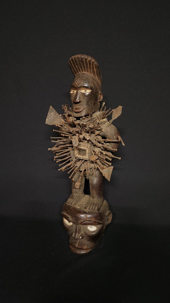 Splendido feticcio a chiodo - Bakongo - Congo RDC (Senza prezzo di riserva) #1.0