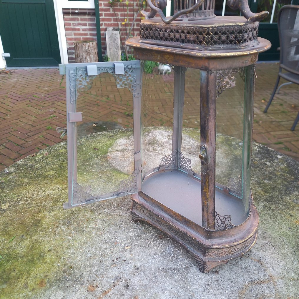 Lanterna - Lanterna de vela - 38 cm - Vidro, Metal #4.3