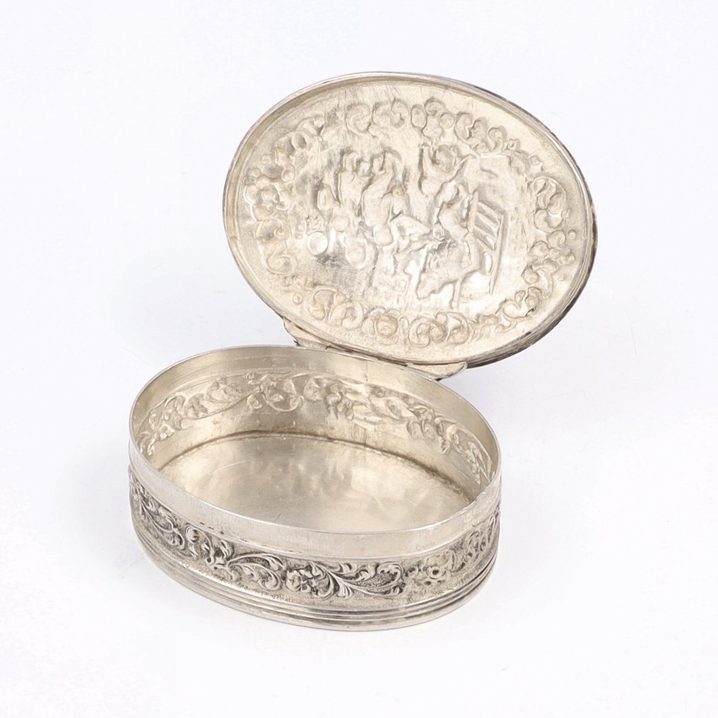 NO RESERVE - Zaanlandse Zilversmederij - Κουτί ταμπάκο - .833 silver #2.1