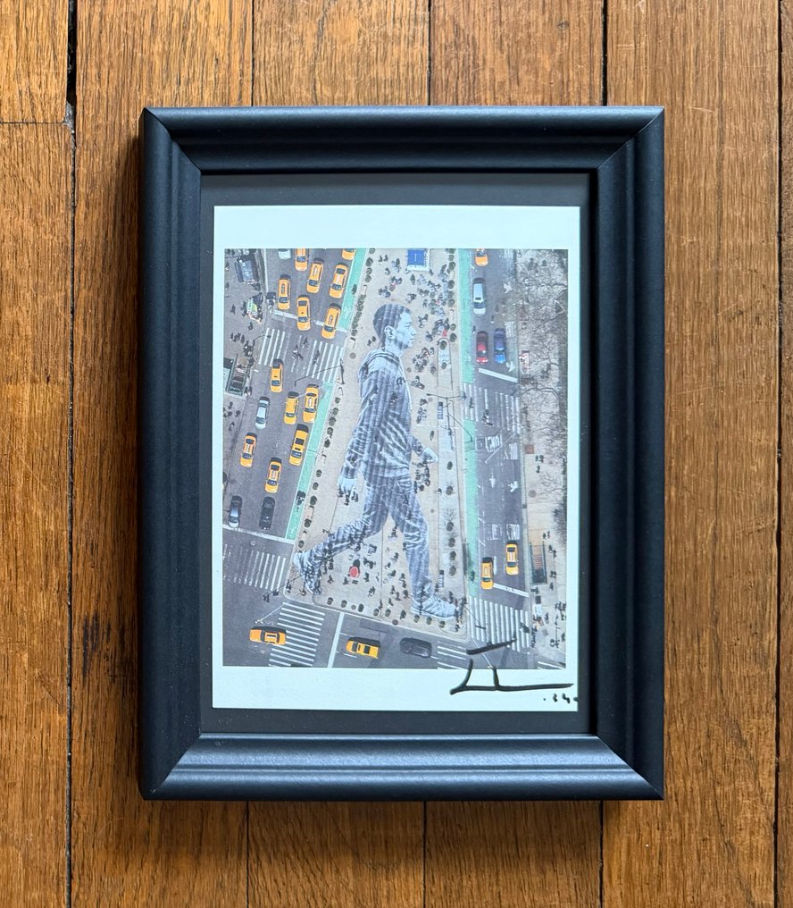 Jr (1983) - Migrants, Walking New York City – Signed #4.3