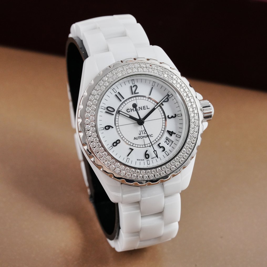 Chanel - J12 Diamond Bezel - H0969 - Unisex - 2010-2020  #1.0