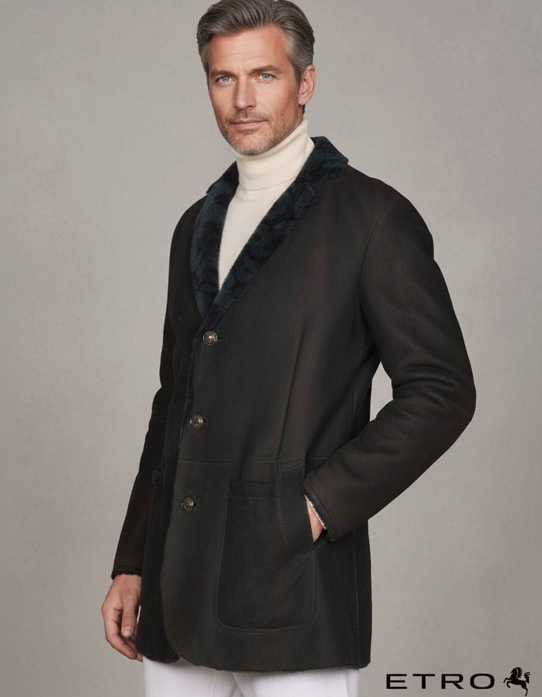 Etro - 皮夾克 #1.0