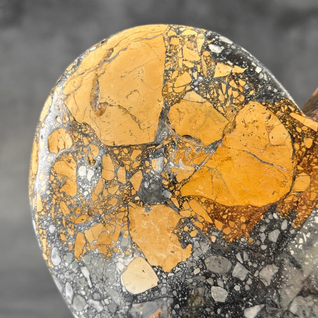 无底价 - 惊艳的 Maligano Jasper 一对 定制支架上的球体- 3800 g - (2) #3.2