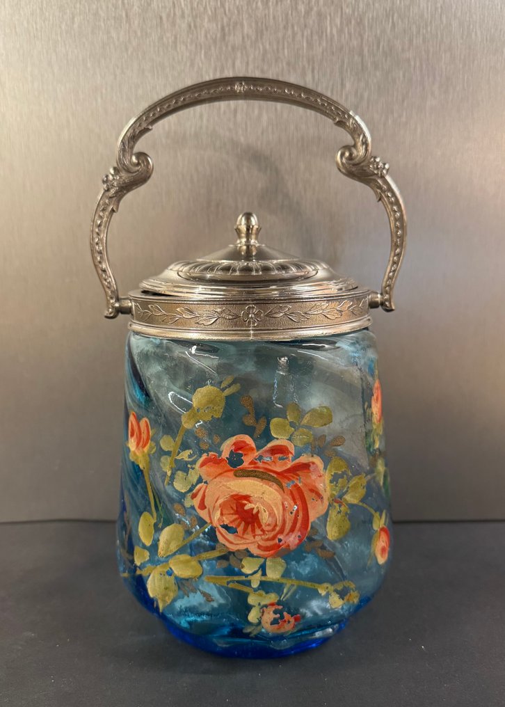 Cookie jar - Glass - Cookie jar Art Nouveau #1.0