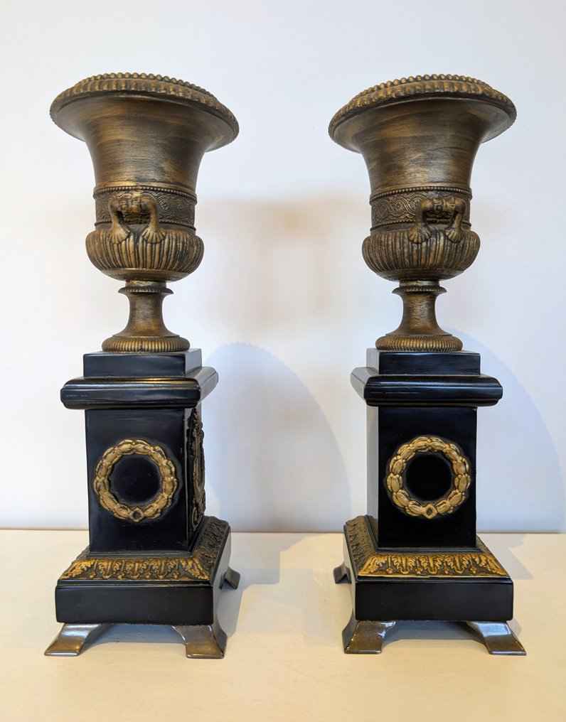 Imperio - Candleholder (2) - Marble - 2 decorative columns #3.2