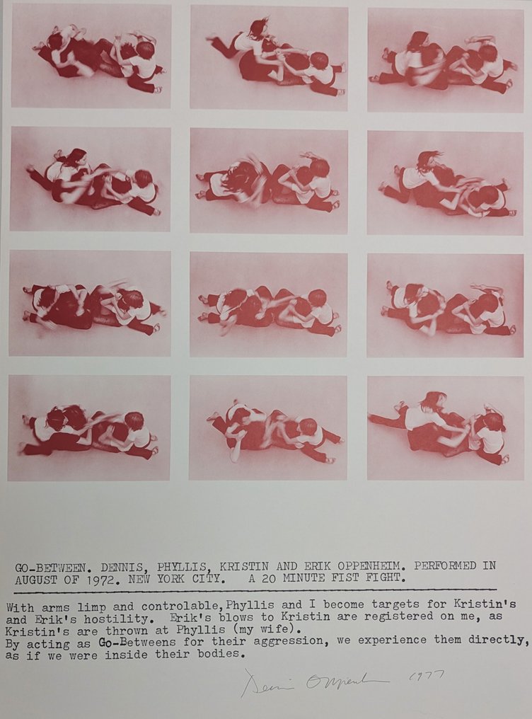 Dennis Oppenheim (1938 - 2011) - Go Between #3.2