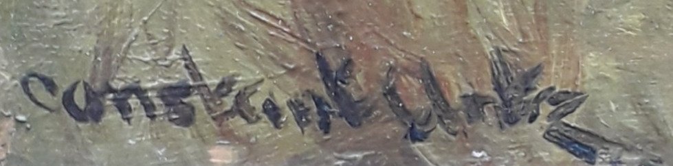 Constant David Ludovic Artz (1870-1951) - Eendenfamilie aan de waterkant #3.2