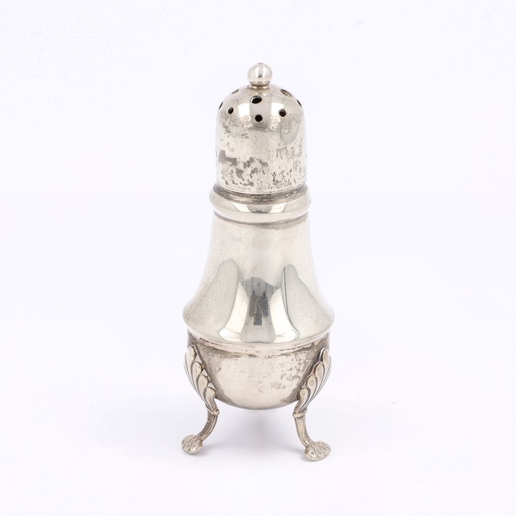 C.F. Wewer - Σετ δοχείου αλατιού και πιπεριού (2) - .835 silver #3.2