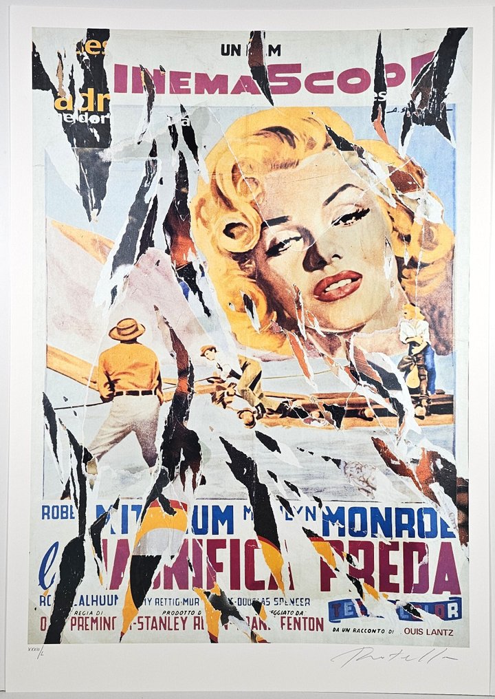 Mimmo Rotella (1918-2006) - La Magnifica preda ( The Beautiful Prey) #1.0