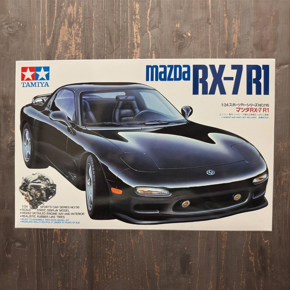 Tamiya  - Auto giocattolo 1/24 SCALE MAZDA RX-7 R1 - 2010-2020 - Giappone #1.0