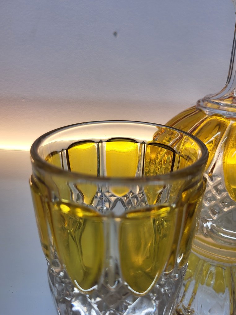 Val Saint Lambert - Charles Graffart - Decanter (2) - Vetro - Valambert #4.3