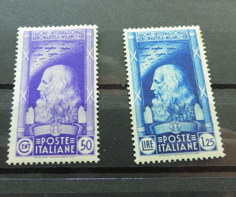 Ιταλία Βασίλειο 1935/1935 - Διεθνής Αεροναυπηγική Έκθεση - Valore catalogo Sassone 1800 #3.2