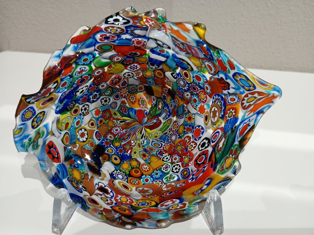 Murano - 碗 - 穆拉諾玻璃 - Murrine millefiori #1.0