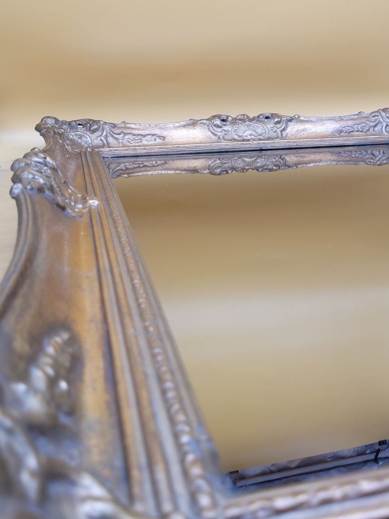 Edler Wandspiegel – Barockstil – Holzrahmen goldfarben - Καθρέφτης  - Ξύλο #2.1