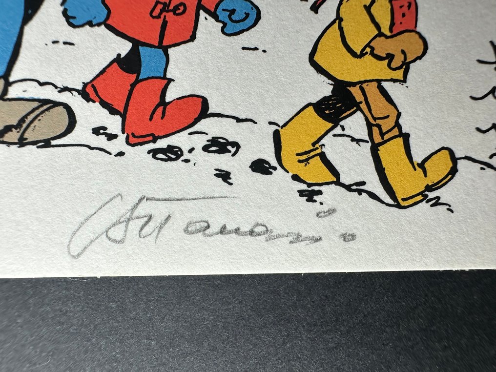 Modeste & Pompon - Plus vite Modeste ! + tiré à part - C - 1 Album - 限量版 - 2000 #2.1