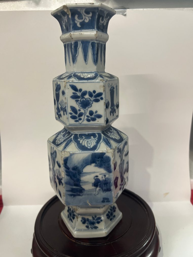 花瓶 - 瓷器 - 中國 - 清康熙（1662-1722）  (沒有保留價) #2.1