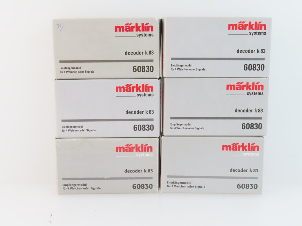 Märklin H0 - 60830 - Unidad de control digital (6) - 6x decodificadores digitales K83 #4.3