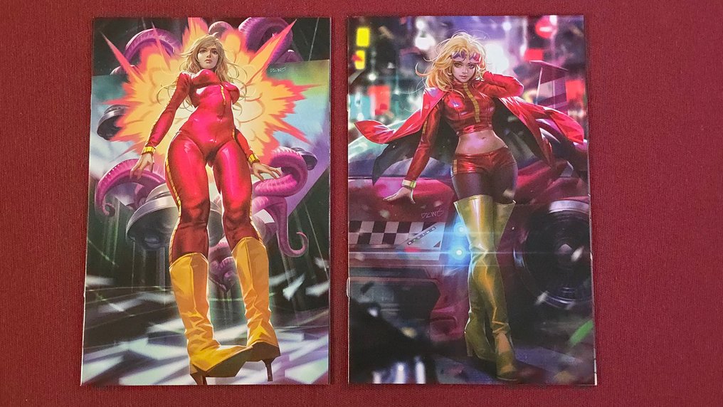 Barbarella #7-#9 - (Cvr J Chew Ltd Virgin)-(Cvr B Lt Virgin Chew) - 2 Comic - Ensipainos #1.0