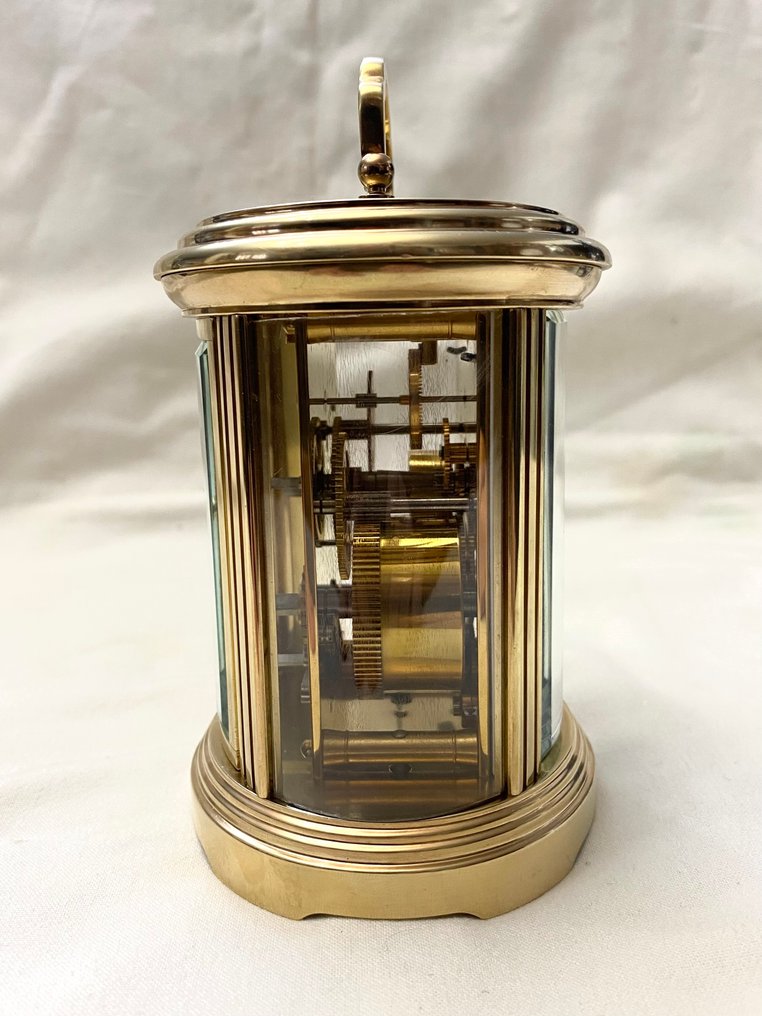 軍官旅行鐘 -   黃銅, 玻璃, 鋼 - 1970-1980 - Matthew Norman #3.2