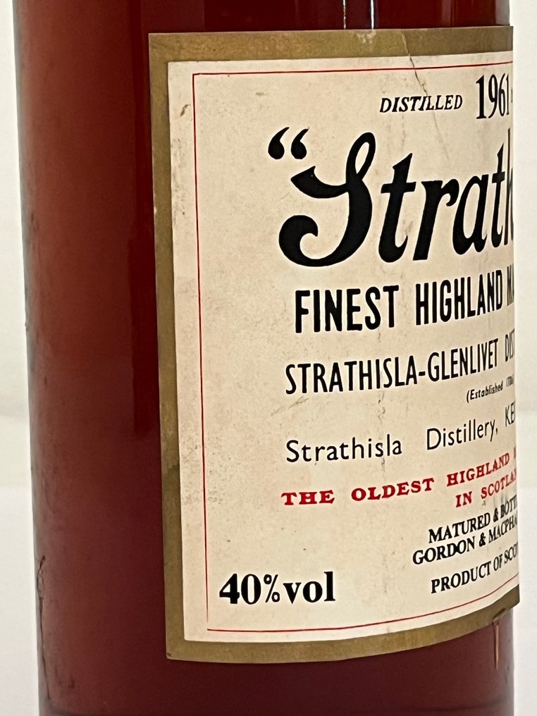 Strathisla 1961 - Gordon & MacPhail  - b. Lata 80. - 75cl #2.1