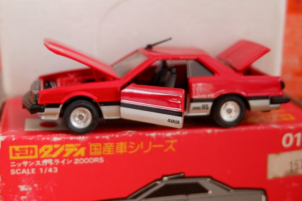 Tomica 1:43 - Αυτοκίνητο μοντελισμού - Nissan Skyline RS - αρχικό δημιουργήθηκε από τον Tomica Dandy Japan #1.0