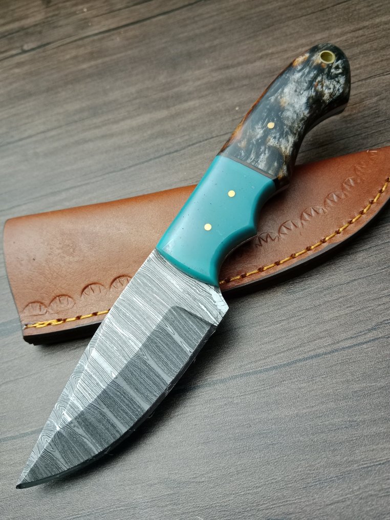 Obsidian - 厨刀 - Kitchen knife set -  介绍 Obsidian 定制系列厨师刀，传统工艺制作 - 专用钢 - 法国 #3.2