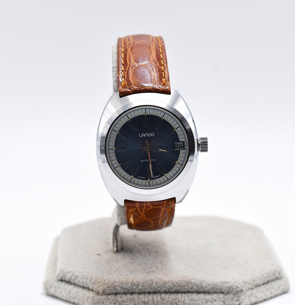 Lanco - Tank - χωρίς τιμή ασφαλείας - Automatic - 53072 - Date - NOS - Άνδρες - 1970-1979  #1.0