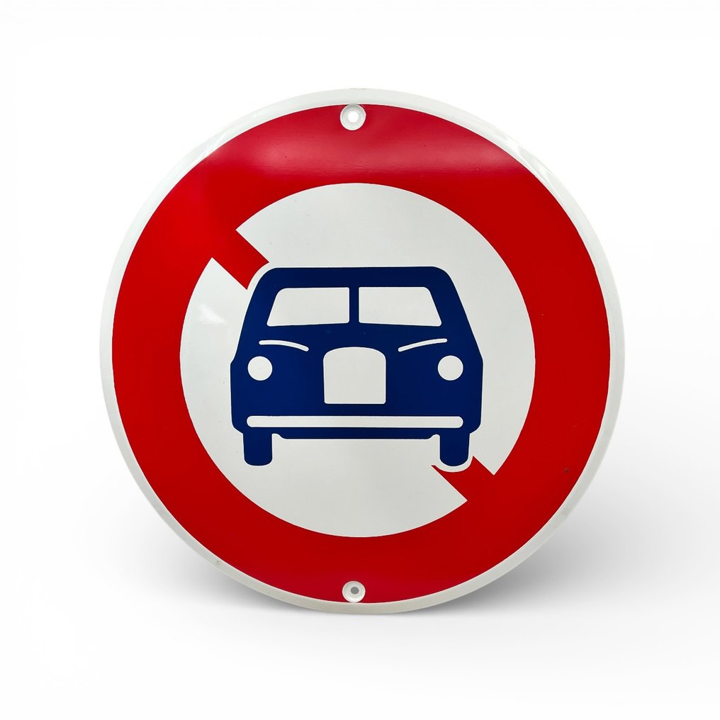 Delingspunkt - Vej-/trafikskilt - Metal #1.0