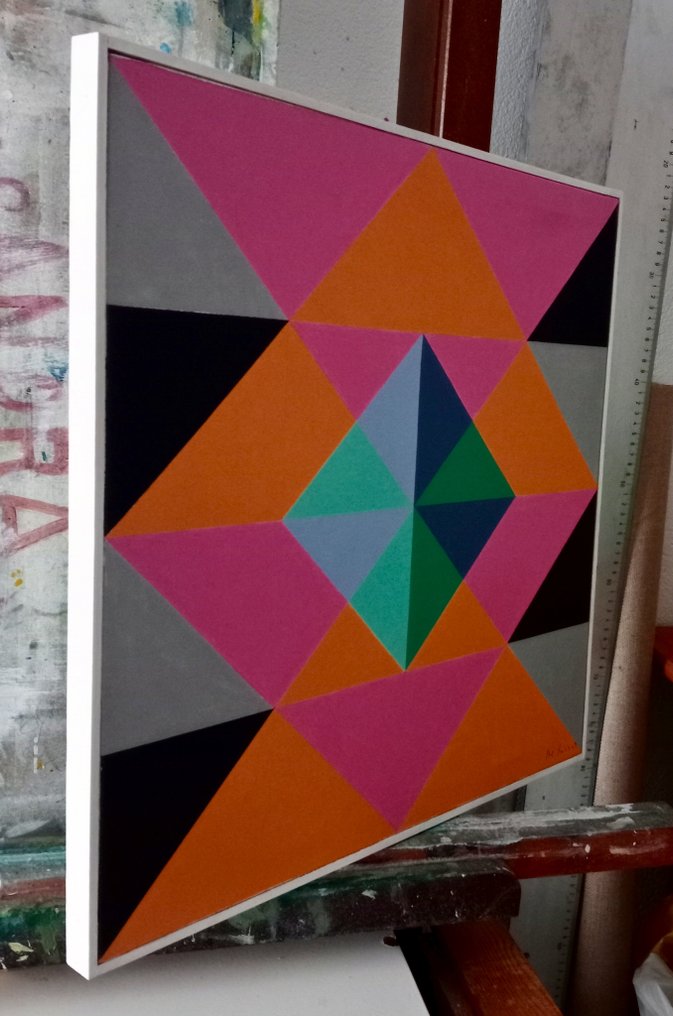 Adolfo De Turris (1952) - Astratto geometrico #2.1