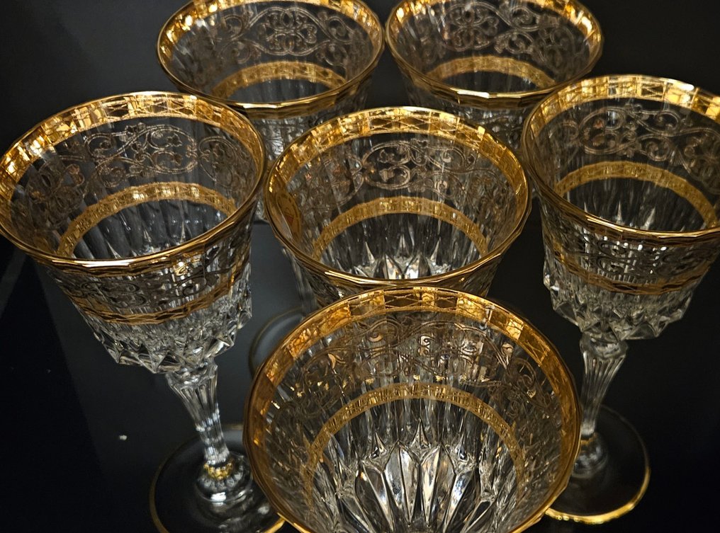 ISMIE LUX - Υπηρεσία ποτού (6) - Τα καλύτερα ποτέ κολοσσιαία πολυτελή γυαλιά με πολύτιμους λίθους, χρυσά και πλατινένια. - Κρύσταλλο, Χρυσός, πλατίνα #2.1