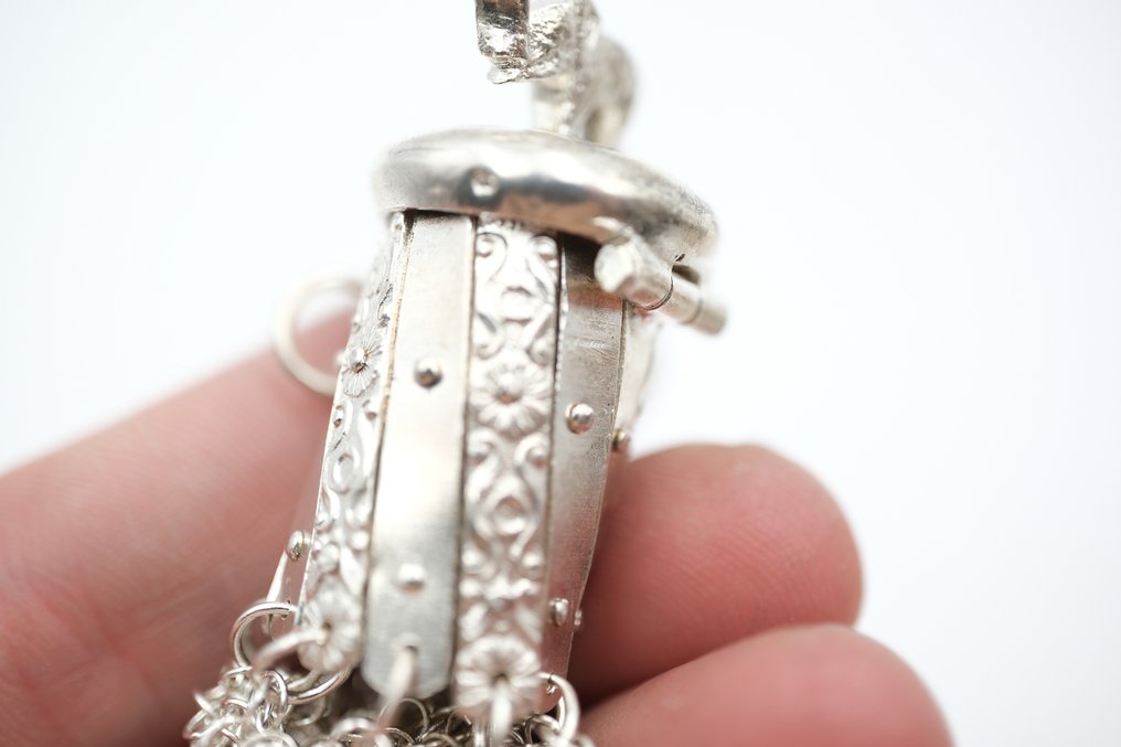 Figur - Coin Purse - .833 sølv #2.1