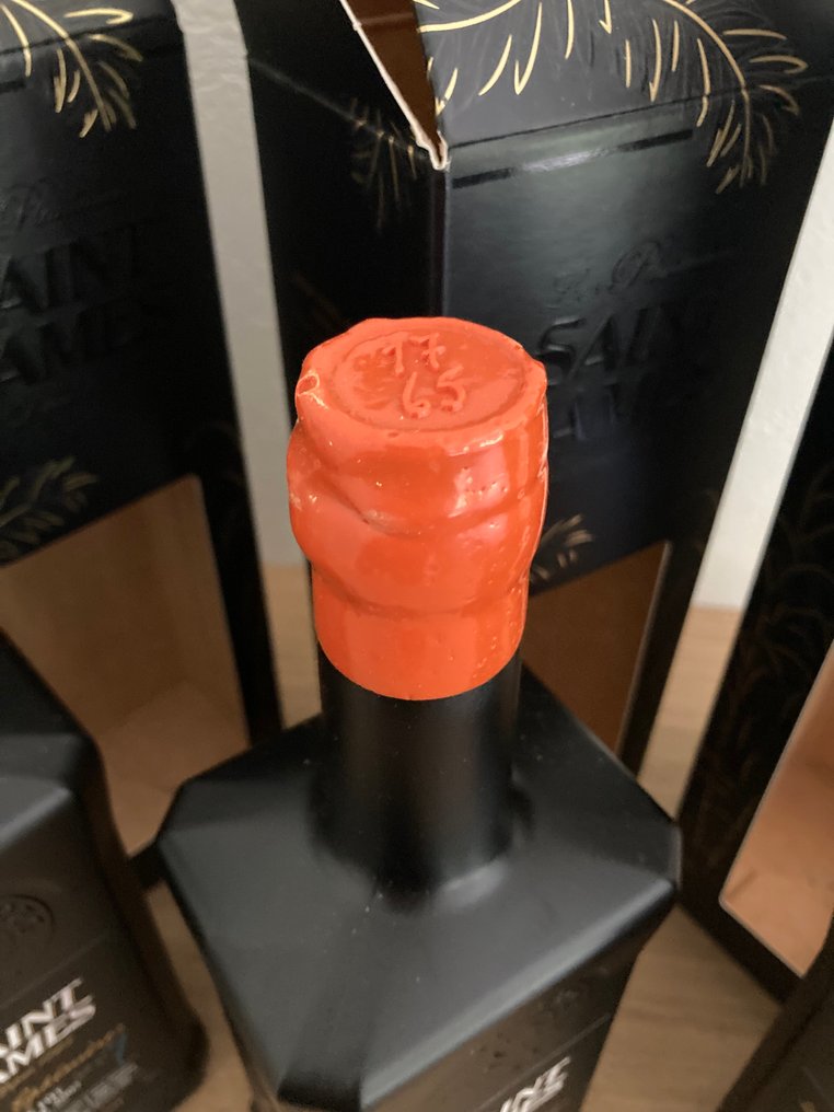 Saint James - Les Éphémères 1, 5, 6 + 7  - 70 cl - 4 flaskor #4.3