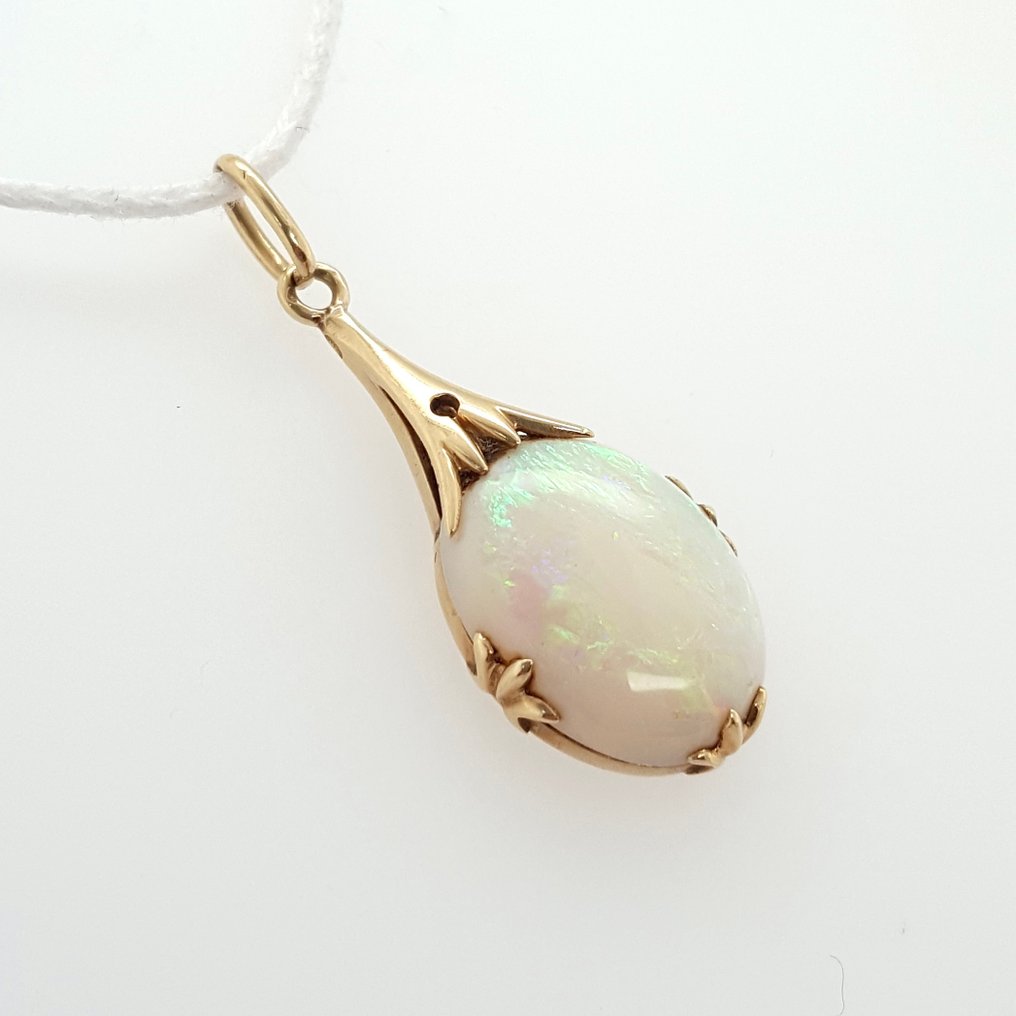 Sans prix de réserve - Pendentif - 14 carats Or jaune Opale #4.3