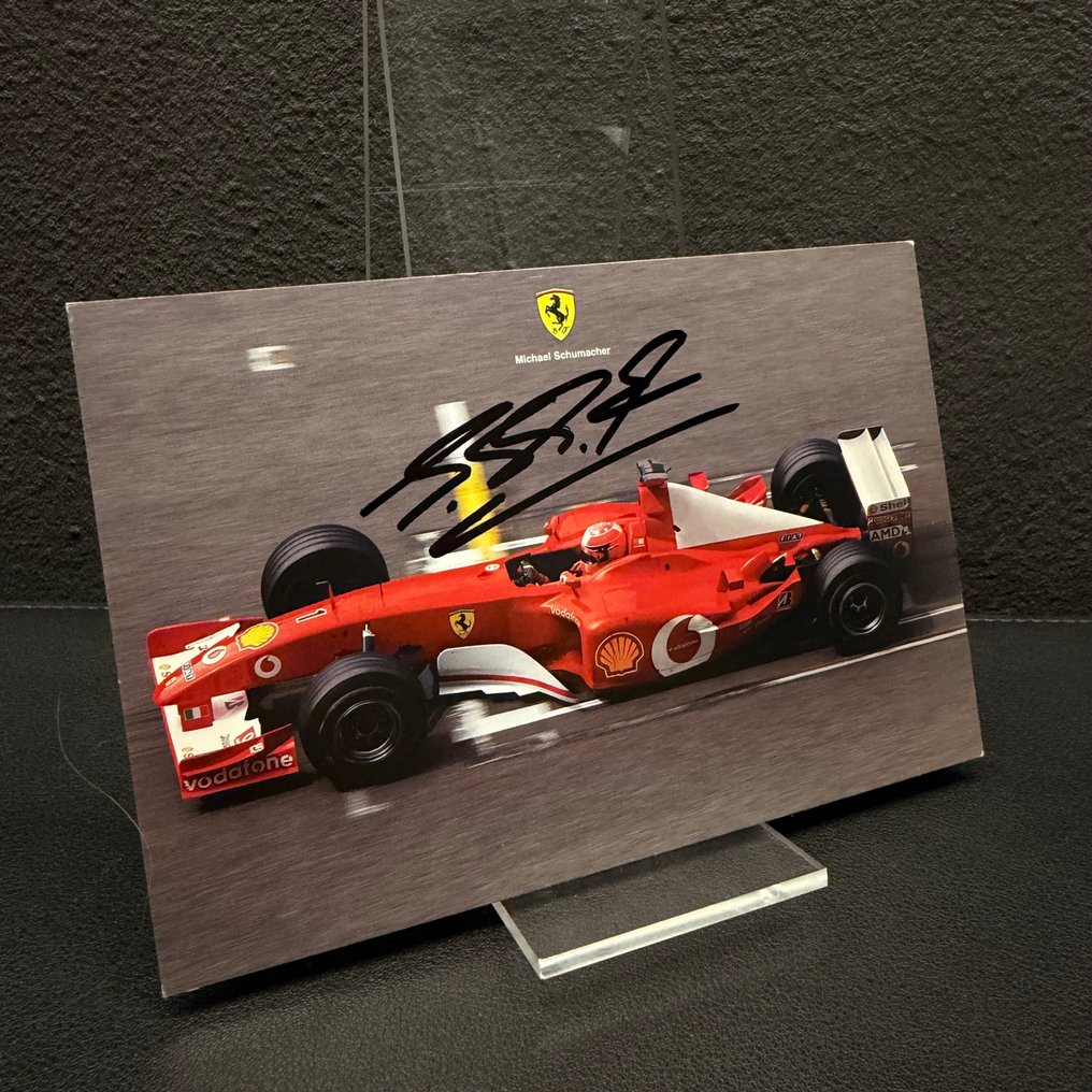 法拉利 - 麦克·舒马赫 - 2002 - 粉丝卡  #1.0
