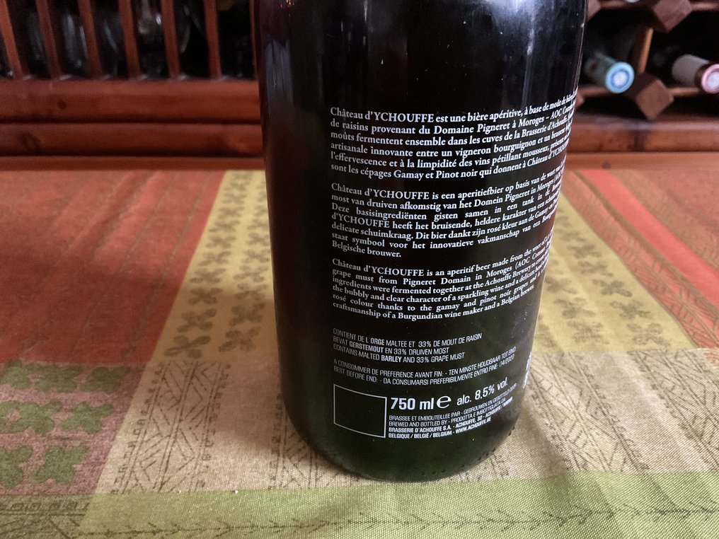 Brouwerij La Chouffe - 伊秀夫城堡2013年，伊秀夫城堡玫瑰起泡酒2018年，以及Deus“布鲁特·德·弗兰德尔斯” - 75厘升 -  3 瓶  #4.3