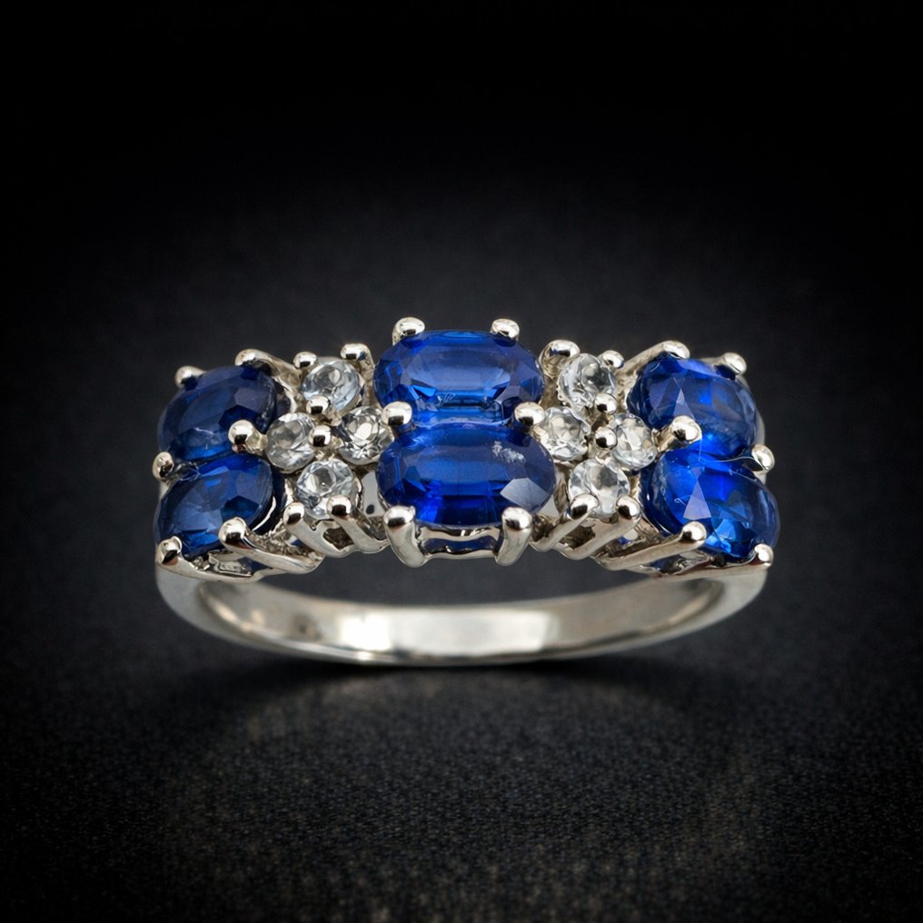 χωρίς τιμή ασφαλείας - Δαχτυλίδι Ασημί - Topaz (Πιστοποιημένο) #1.0