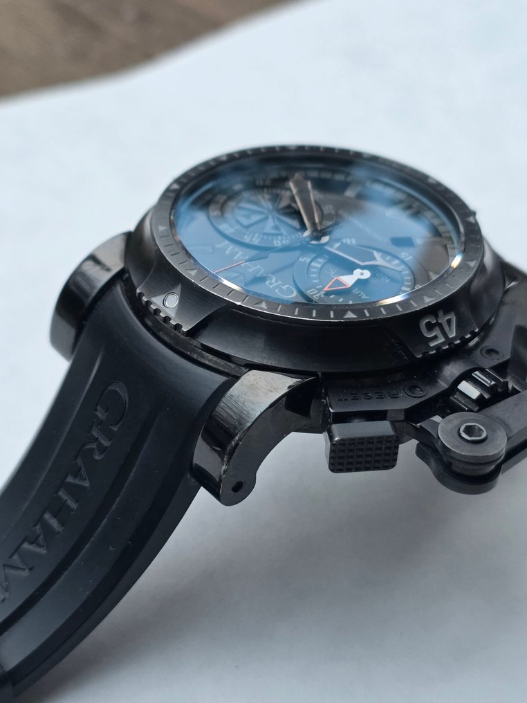 Graham - Chronofighter - χωρίς τιμή ασφαλείας - Diver Deep Black 2OVEB.B40A - Άνδρες - 2014 #4.3