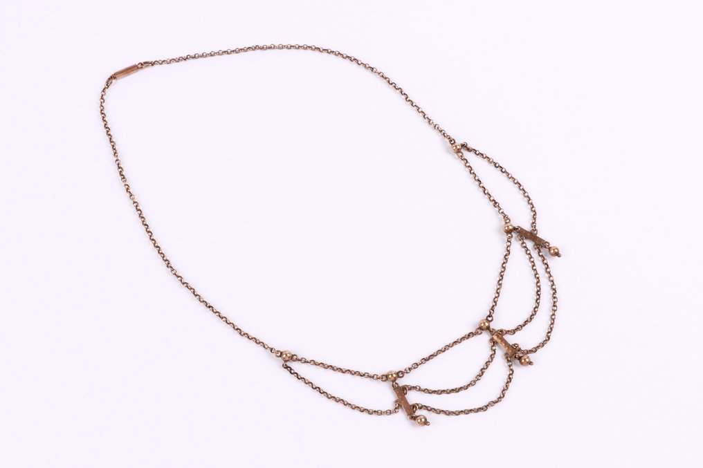 Halskette - 9 Kt Gelbgold - Antikstil #2.1