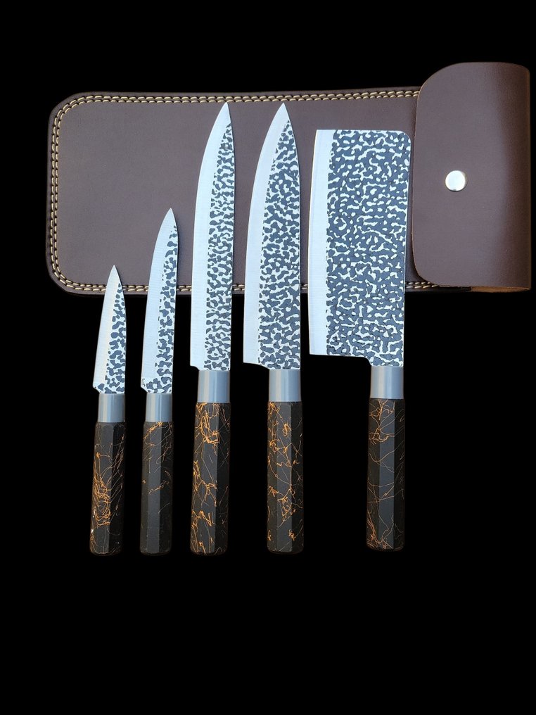 Køkkenkniv - Chef's knife - Stål, Træ - Nordamerika #1.0