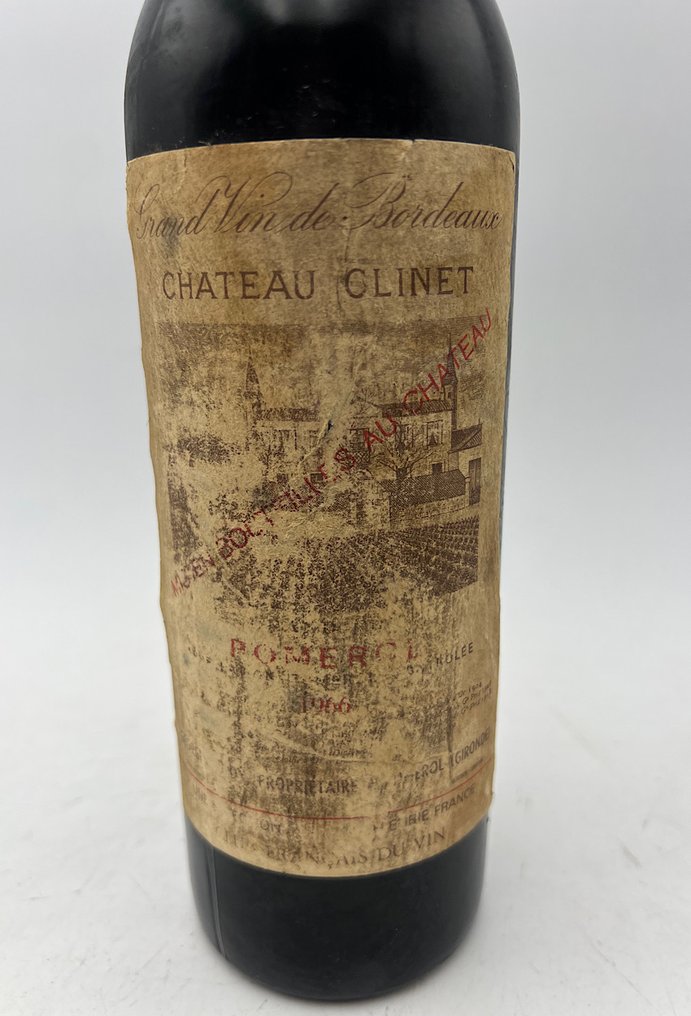1966 Château Clinet - Bordeaux, Pomerol - 1 Flasche (0,75Â l) #1.0
