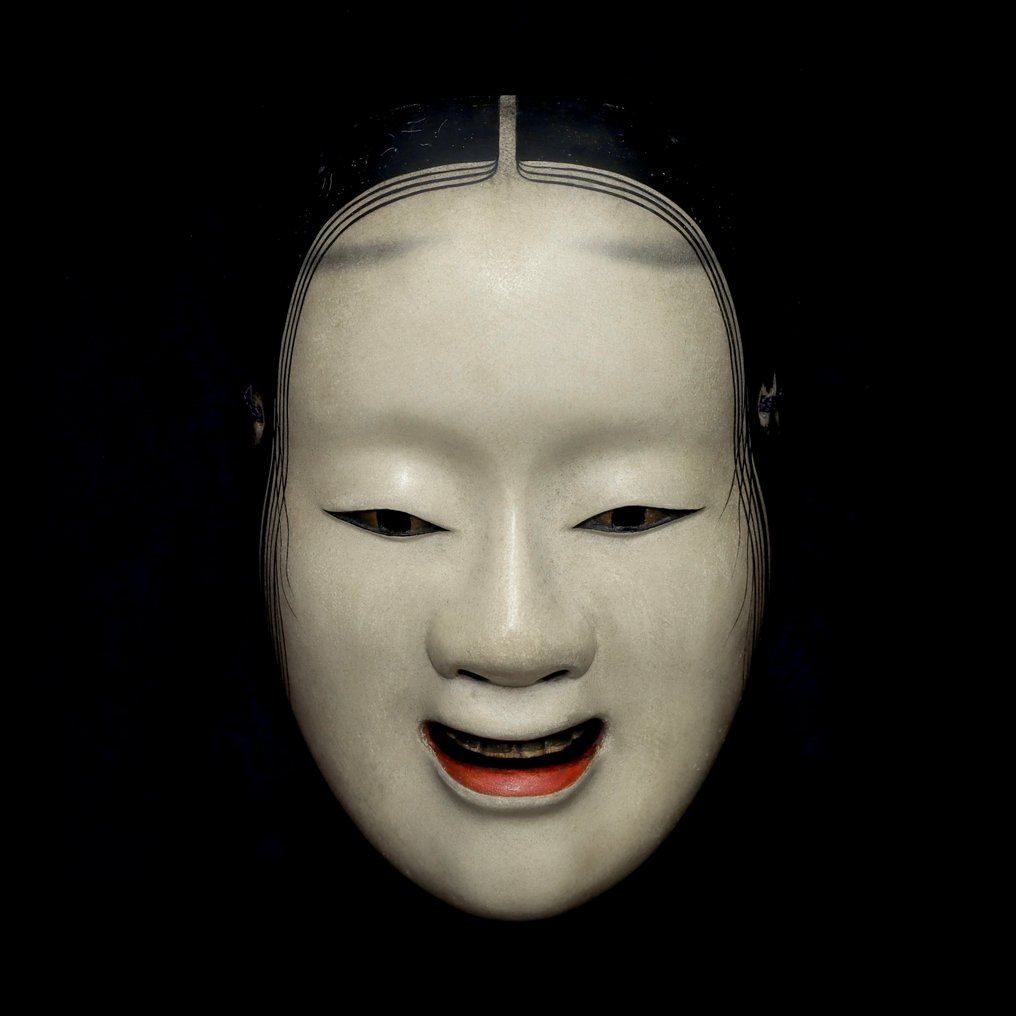 Masque Nô - Bois - Masque de Noh de Deigan 能面 泥眼 #4.3