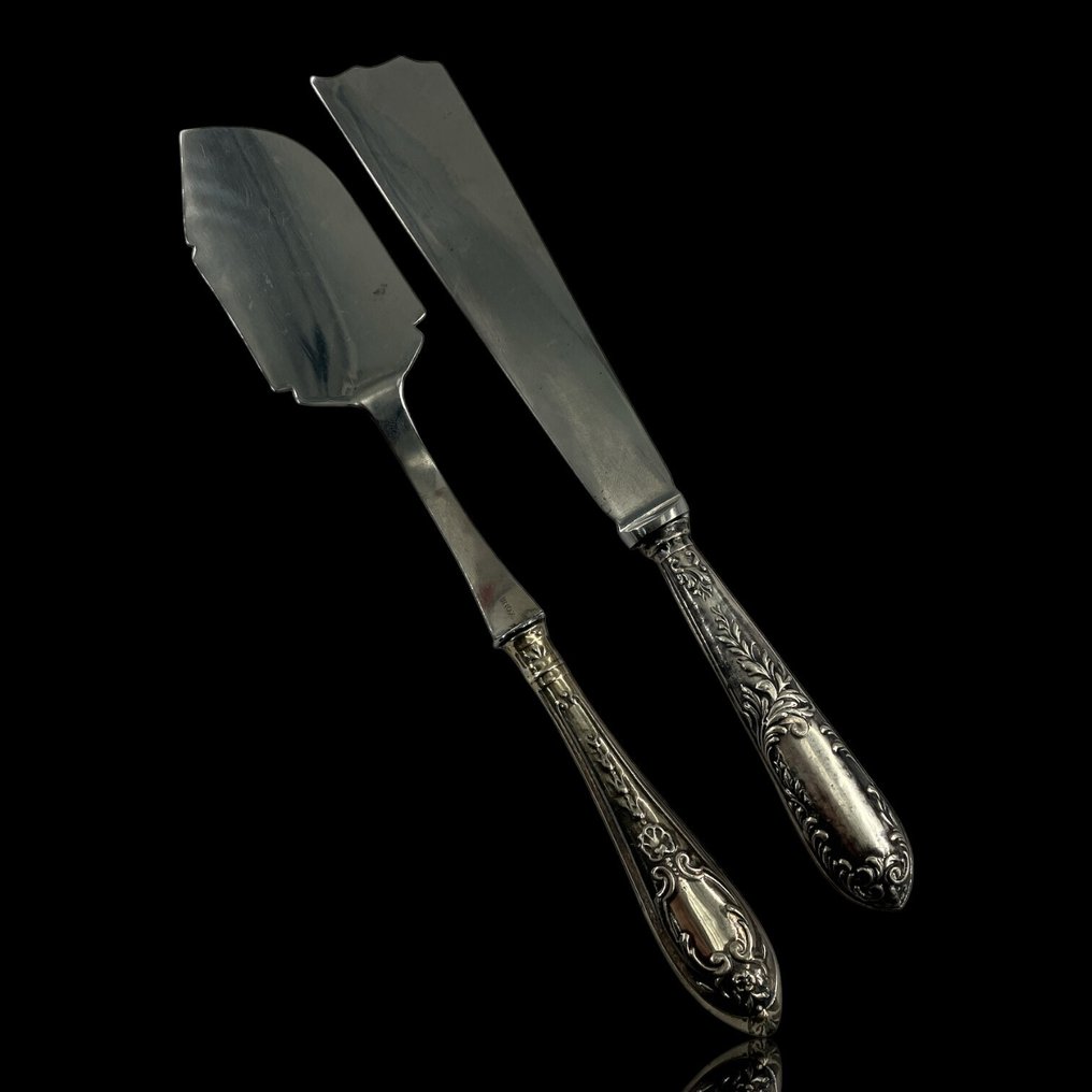 Besteck (2) - Silber - Vintage Kuchenschieber #3.2