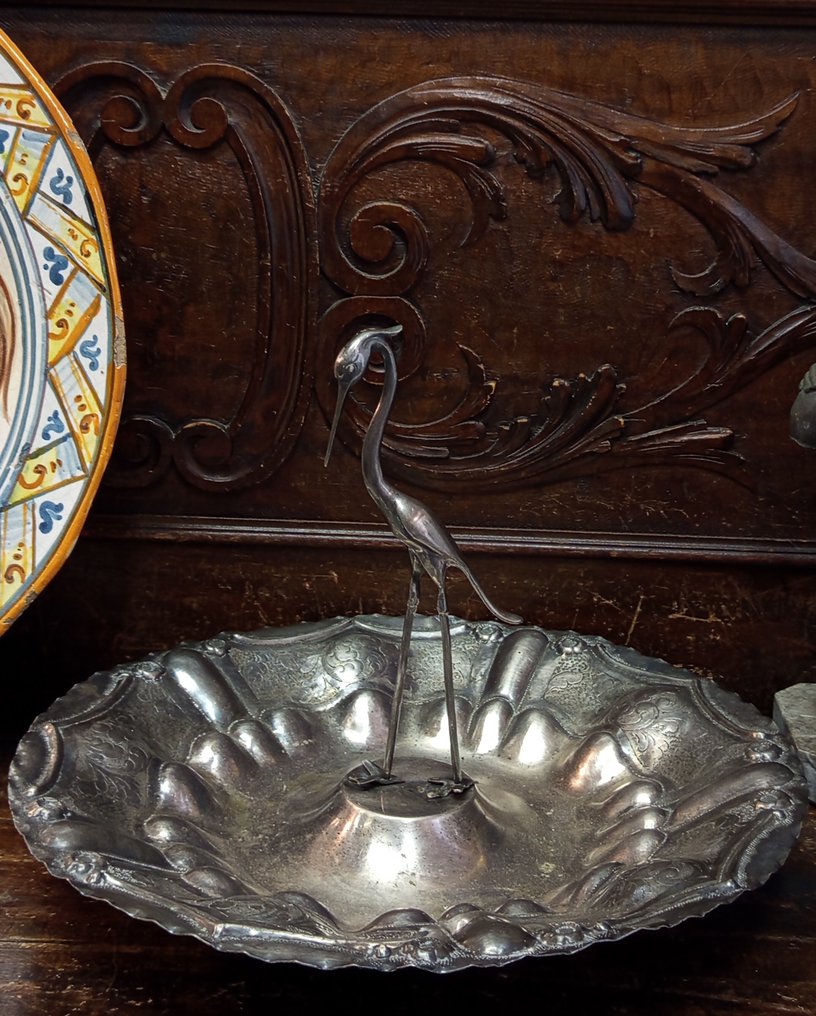 Midtpunkt  - Forsølvet - Enorme centrotavola #1.0