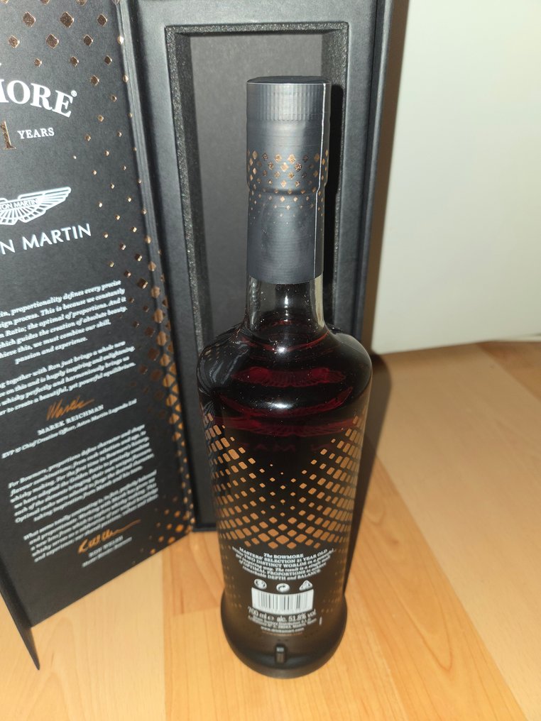 Bowmore 21 years old Aston Martin Masters' Selection - Edition 1  - 70cl #1.0